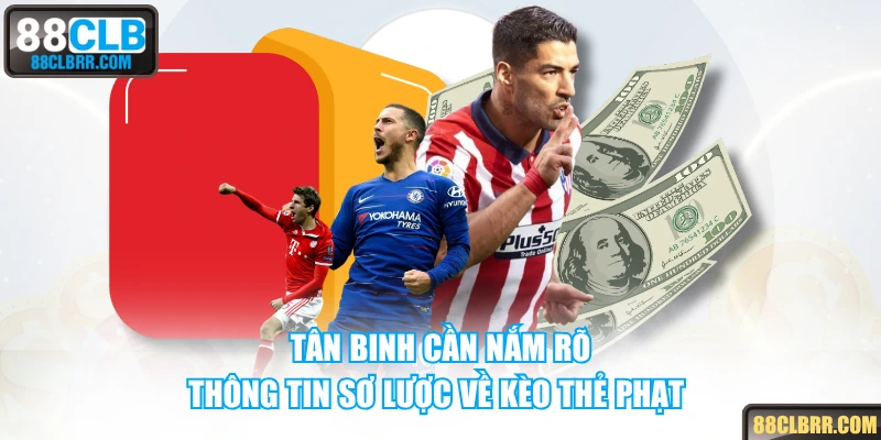 Tân binh cần nắm rõ thông tin sơ lược về kèo thẻ phạt 